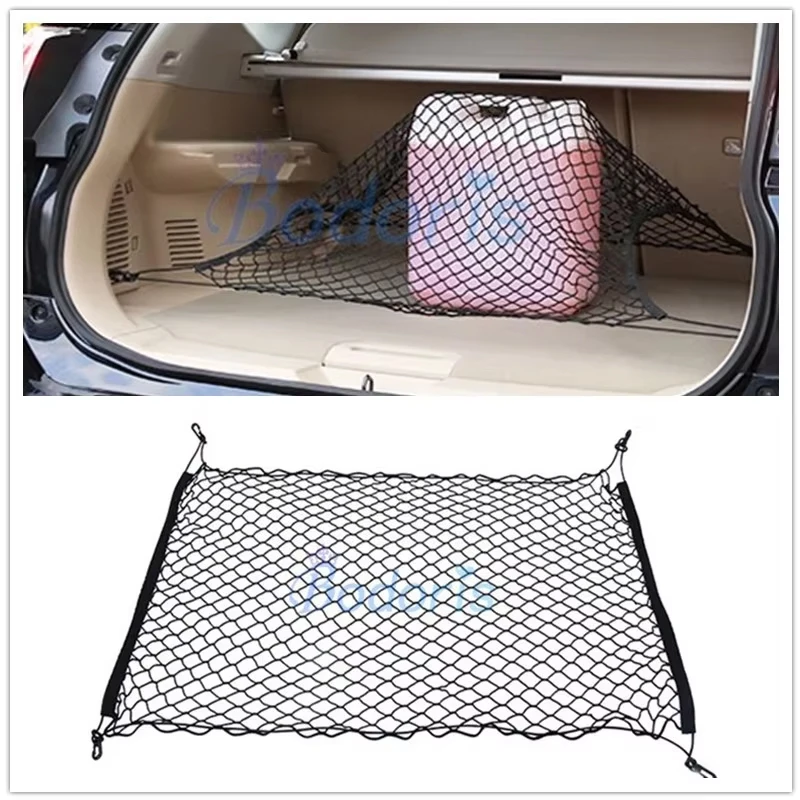 لتويوتا RAV4 RAV 4 XA40 2013 2014 2015 2016 2017 2018 سيارة الجذع المنظم حقيبة التخزين الأمتعة شبكات اكسسوارات السيارات الداخلية