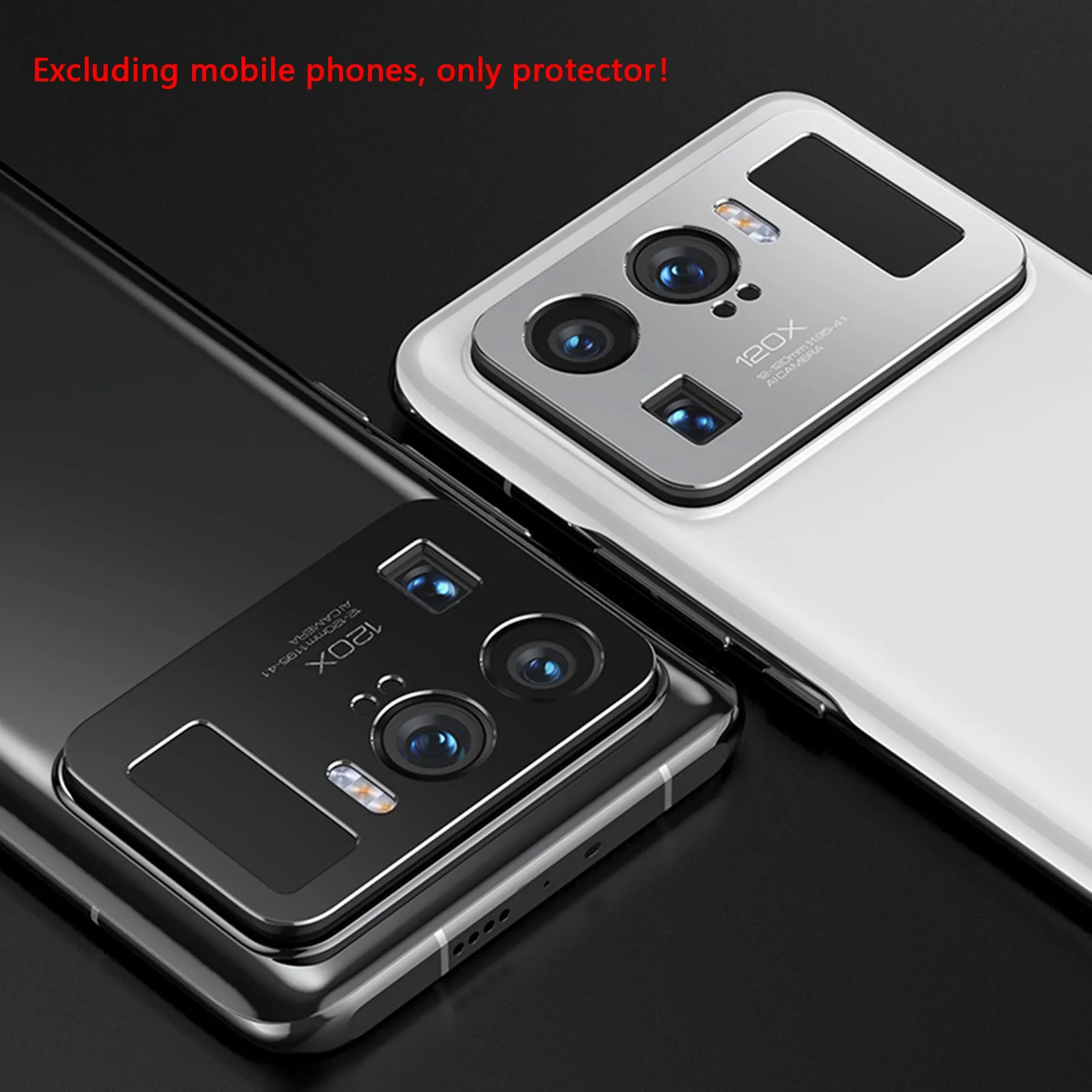 YSS-Camera Lens Protector For Xiaomi Mi 11 Ultra Case Protector Metal Camera Cover For Mi11 Ultra Protection Film