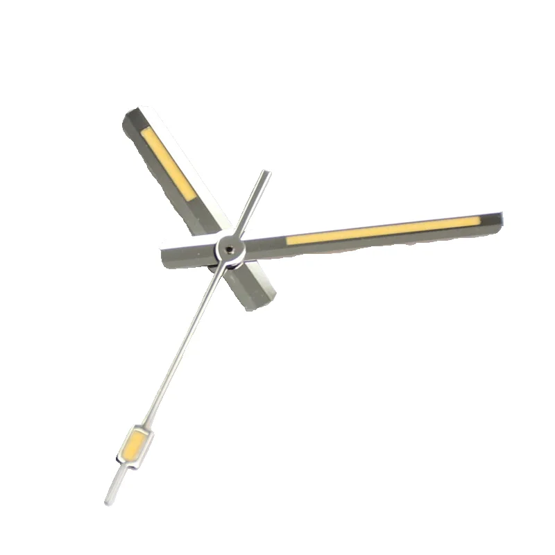 ساعة يد فضية عالية الجودة مملوءة بالزيت البرتقالي لحركات NH34 NH35andNH36 أجزاء ساعة ذاتية الصنع باللون الأصفر والأخضر