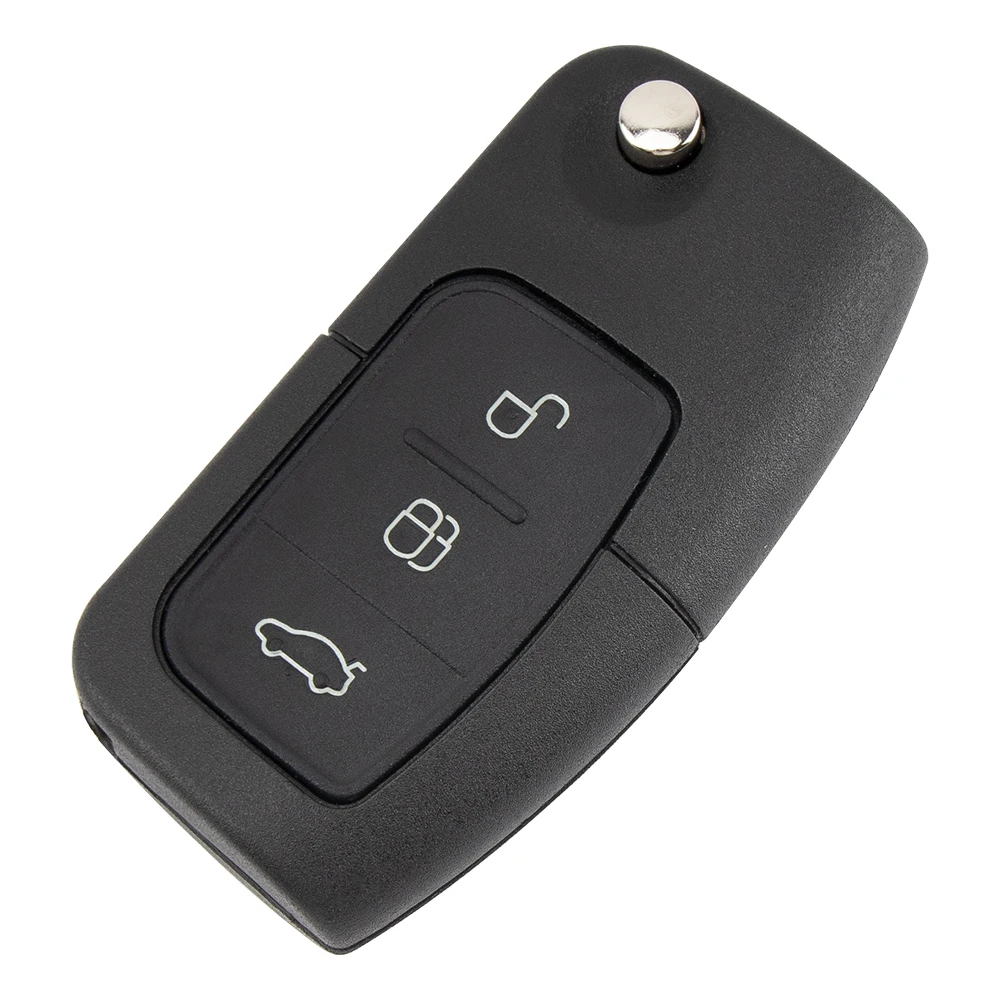 SILY 315/433MHz 4D63 4D60 رقاقة مفتاح السيارة عن بعد لفورد فيوجن التركيز مونديو فييستا غالاكسي HU101 FO21 شفرة مفاتيح قلابة السيارة