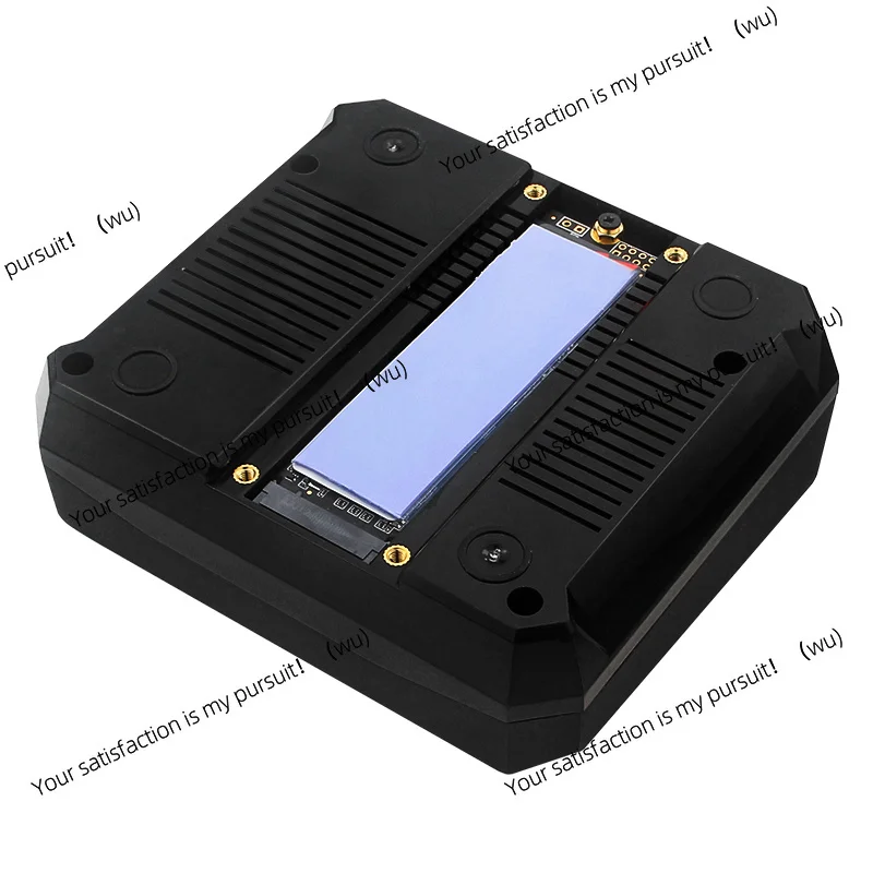 Aluminum housing, built-in PWM fan, active heat sink for Raspberry Pi 5