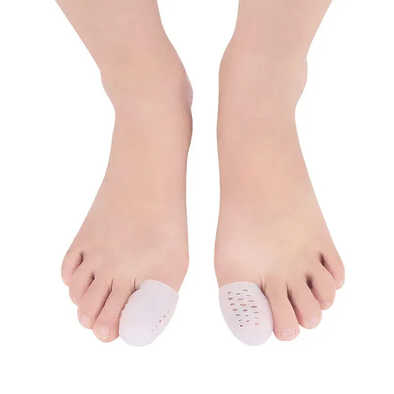 1/3 pairs Breathable Toe Protectors Sleeve Bunion Pads Cushion Big Toe Guards Silicone Toe Covers For Protection Of Ingrown