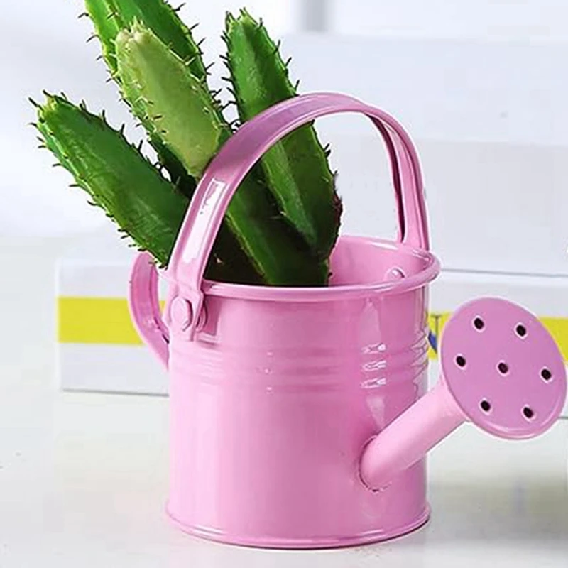 4X Metal Watering Can, Kids Watering Can, Children Iron Watering Tin Sprinkling Kettle For Garden Home Plants Flower