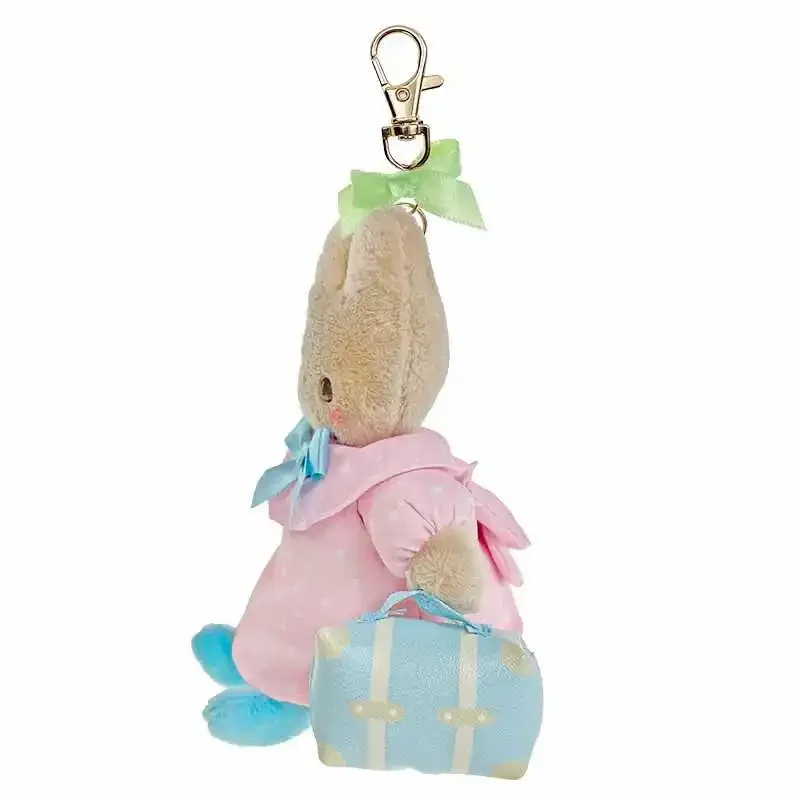 Crema Marrón de julio de 2024 EE. UU. Versión hermosa muñeca colgante decorativo monedero llavero almacenamiento bolsa de cosméticos Anime juguete de peluche