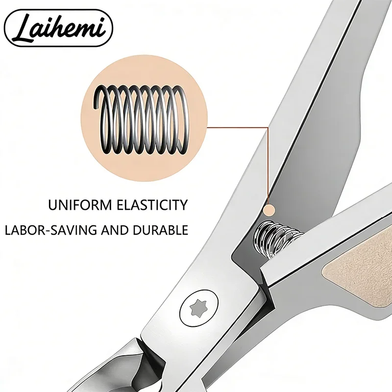 Stainless Steel Nail Clippers, Suitable for Handling Embedded and Thick Toenails, Nail Clippers Designed for the Elderly view 2