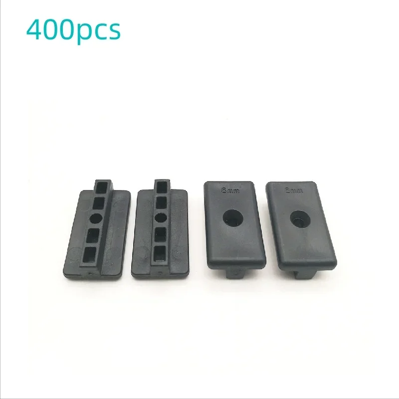 400Pcs Composite Deck Clip Hidden Fixings Plastic T WPC Decking Outdoor Floor Clips