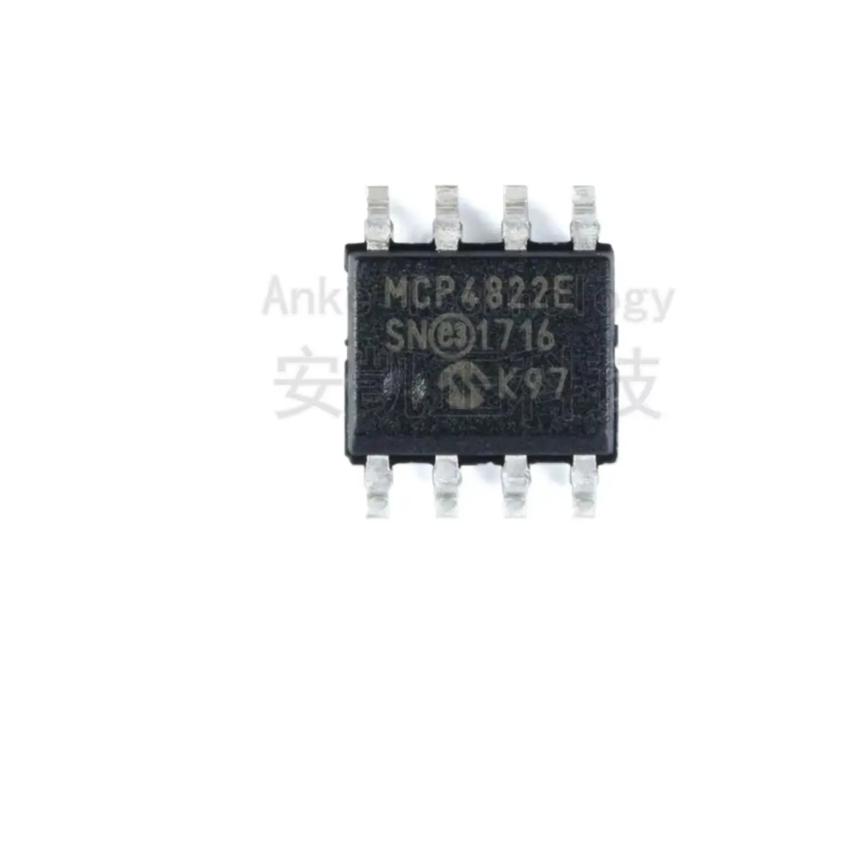 Genuine Original SMD MCP4822-E/SN SOIC-8 Digital-to-Analog Converter/Chip 10pcs