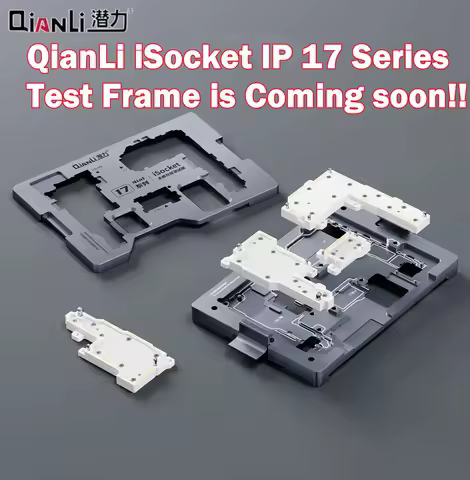 QIANLI IP17 4-in-1 Layered Motherboard Test Fixture for iPhone 17-17 Pro Max Logic Board Functions Double-Deck Tester Tools