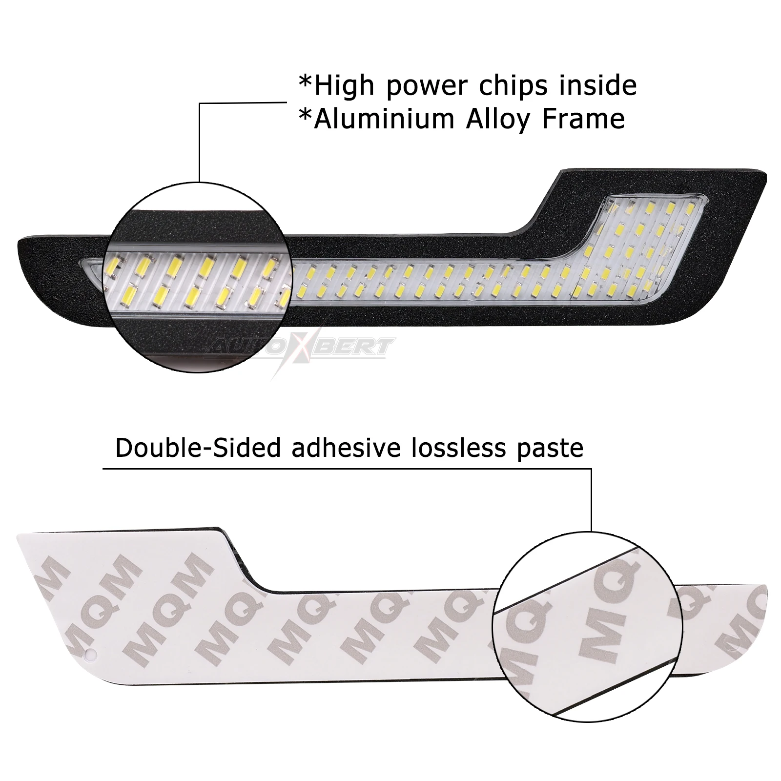 LED زوج العالمي سيارة DRL الضب - مراجعة Head Racket Boom وسعره