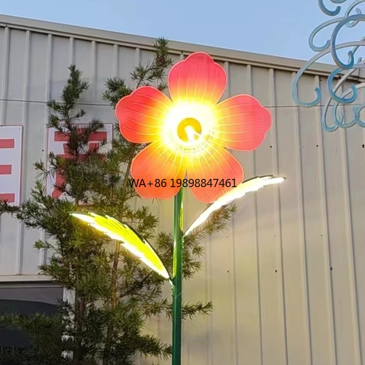 

Decorative Illumination Accept Customized Hot Sell Fashion Outdoor Flower Light Waterproof Led Lights