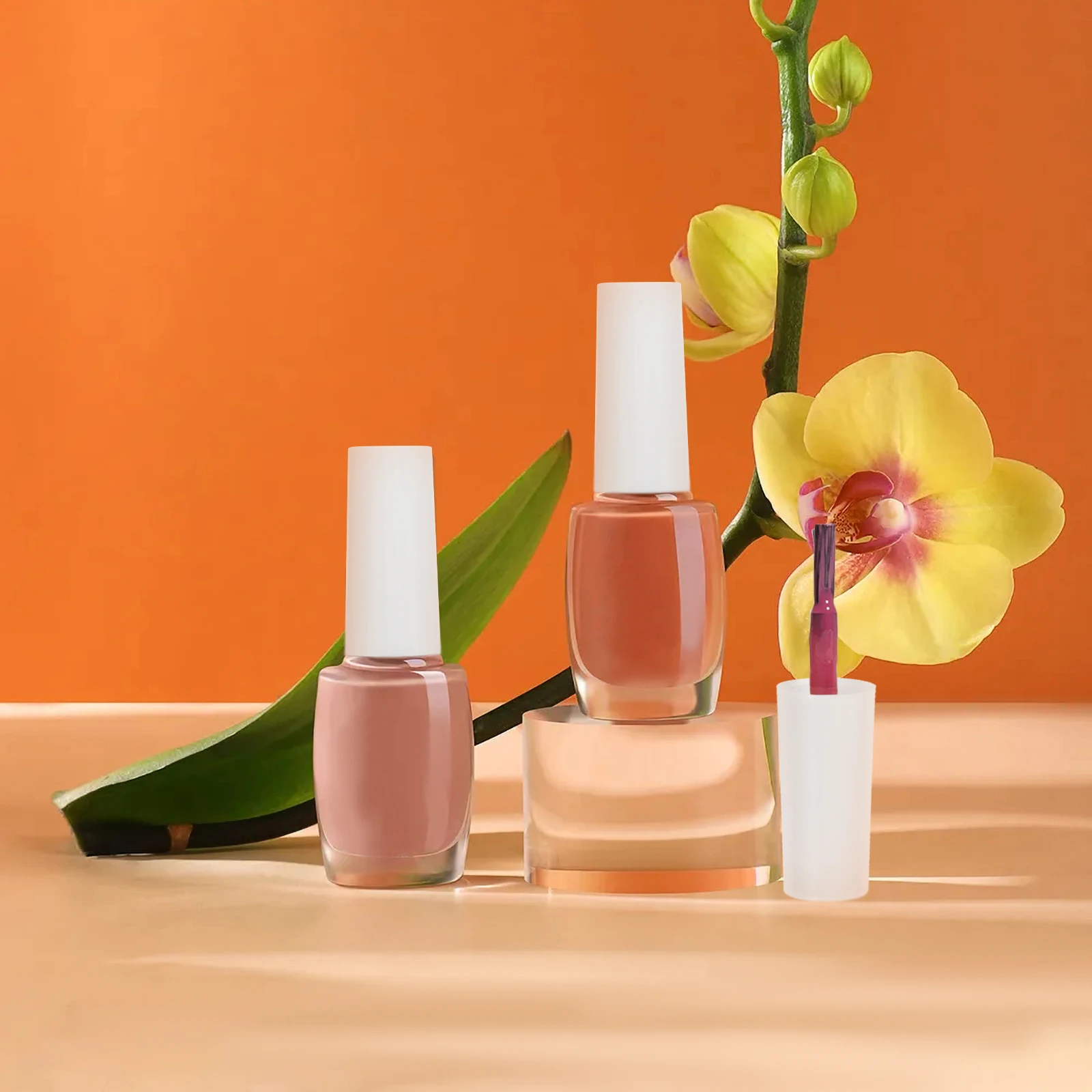 

20 шт., сменные колпачки для бутылок с лаком для ногтей, кисть, мягкая щетина, принадлежности для маникюрного салона, сменные колпачки для гель-лака, гелевые колпачки для бутылок