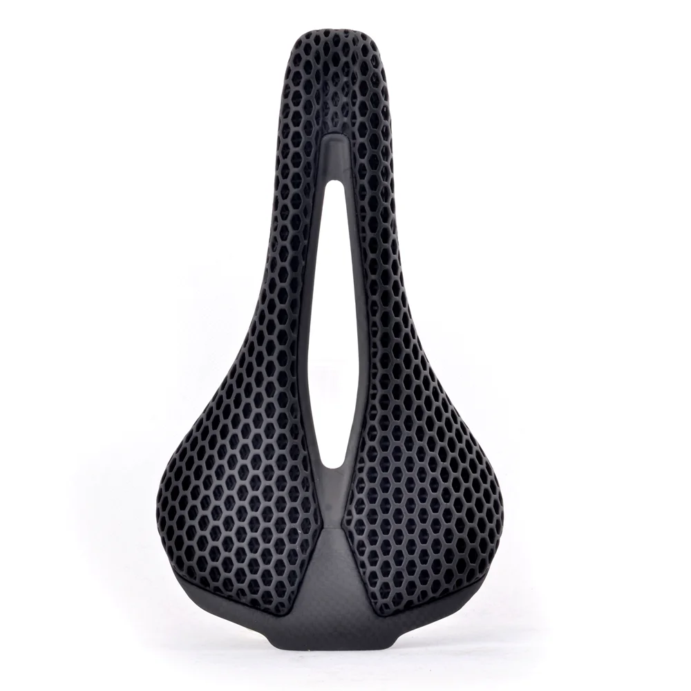 AliExpress 3D Printed Bicycle Saddle Super Light Bicycle Seat Highway MTB Racing Carbon Cushion Comfort Road Bike Seat Cycling Accessories