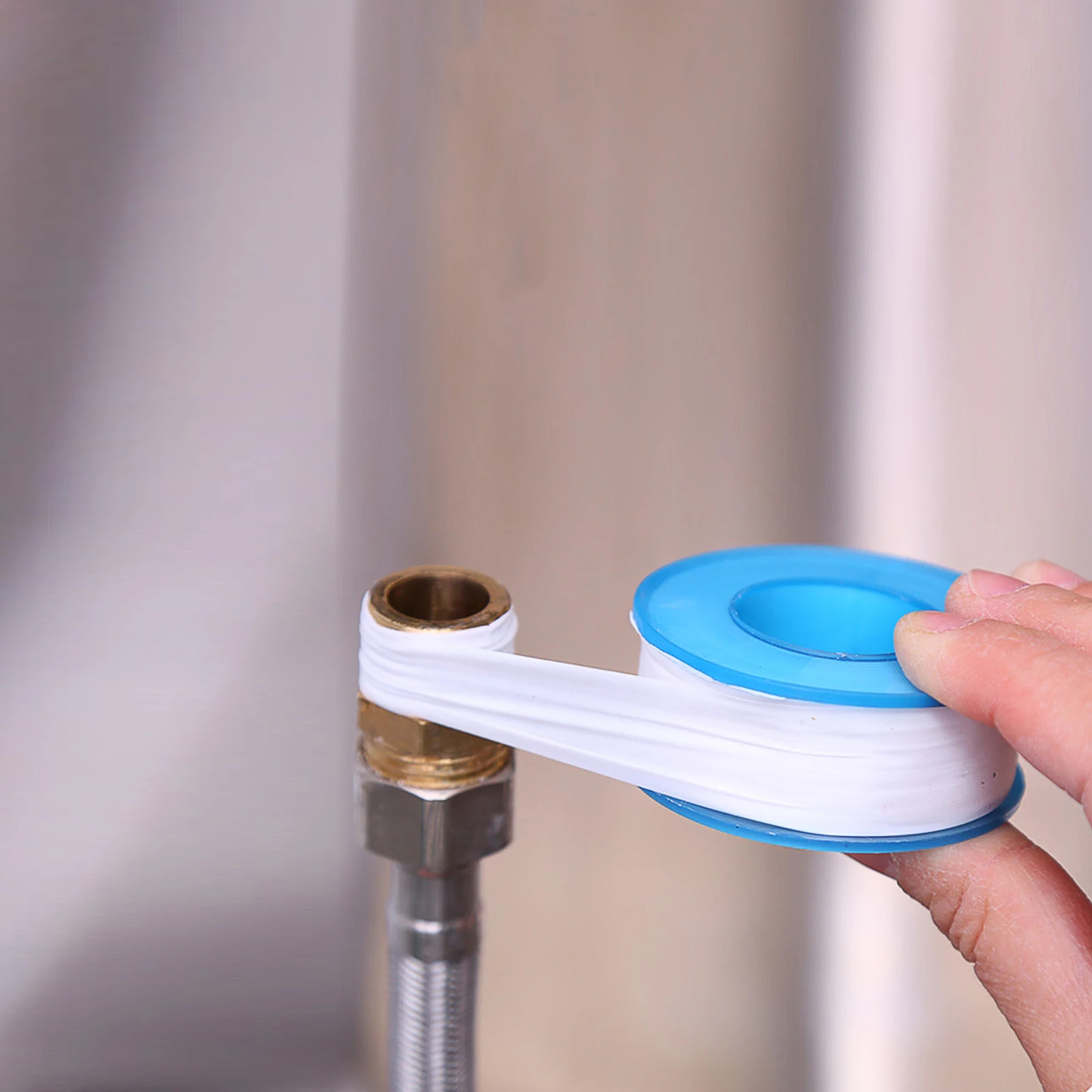 

10 Rolls Tapes Waterproof Sealing Practical Plumbing Tapes White Anti leak Pipes Fittings Plumbing Resistant Airtight