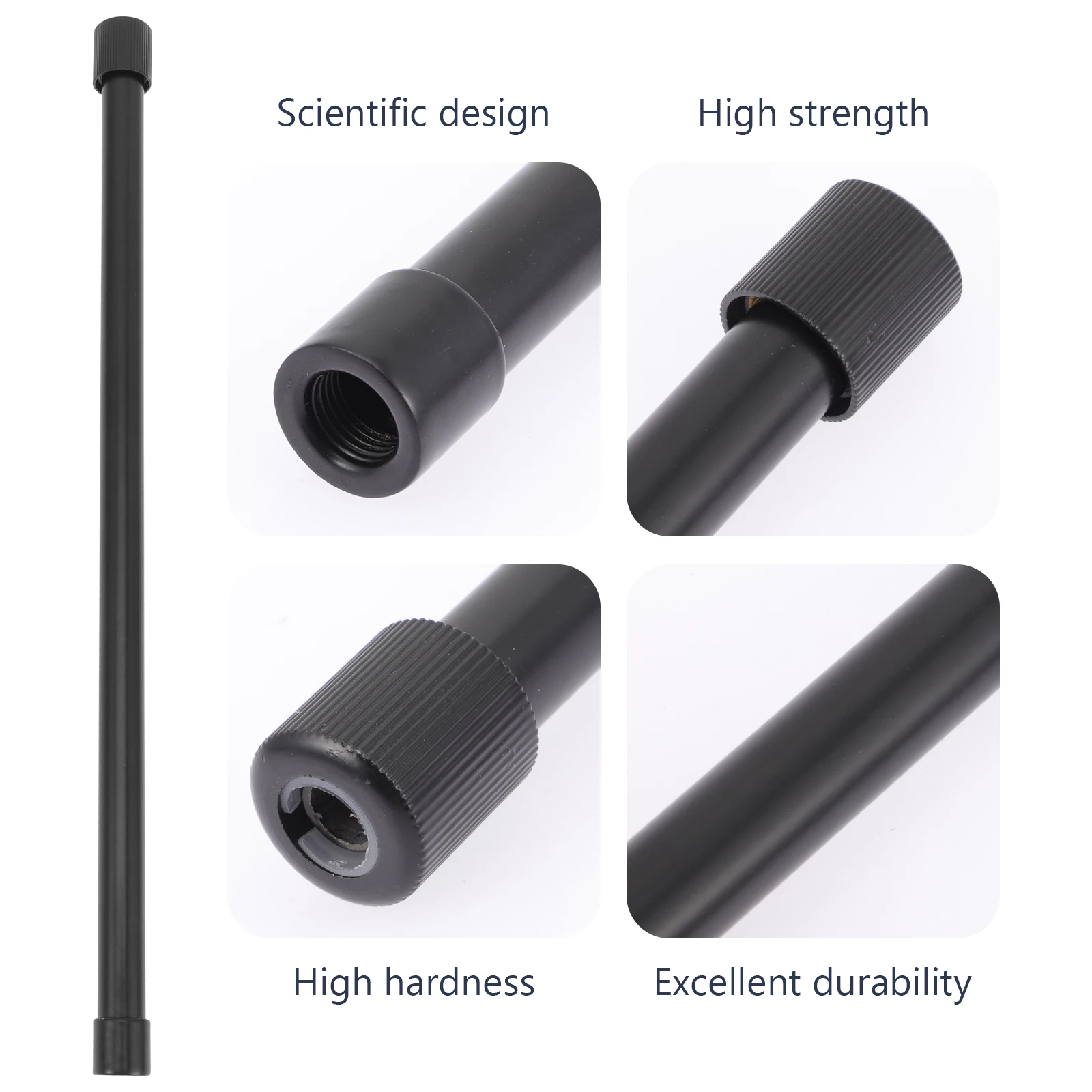 

Telescopic Lighting Accessories 30-60cm Adjustable Iron Pole for Floor Desk Table Lamp Extension Stem Durable Easy Install High