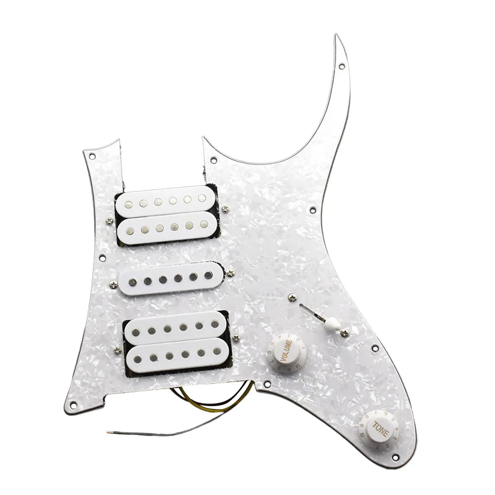 Guitar Guard Plate Electric Guitar Jacket Prewired Pickguard for Replacement