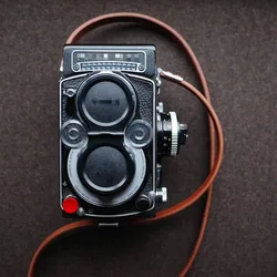 For Rollei Rolleiflex Twin-lens 3.5F 3.5E 3.5E1 3.5E3 3.5T 3.5C 2.8F 2.8E 2.8E2 2.8FX TLR Camera Leather Shoulder Neck Strap