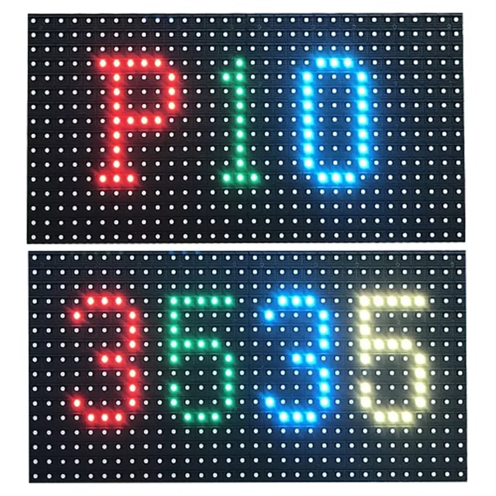 P10 outdoor Full Color LED Display Module LED Sign RGB P10 Led Module Video Wall outdoor Screen Full Colorface Panel LED Display