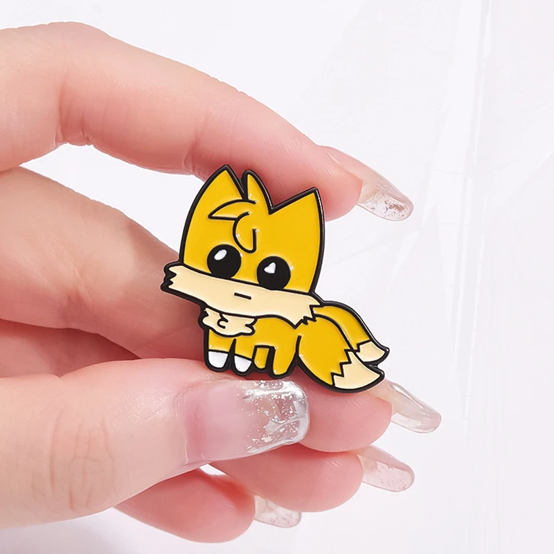 Creature Autistic Meme Pines Lapel Badges Cartoon Jewelry Gift for Kids Friends Autism Awareness Enamel  Brooch Custom Tbh