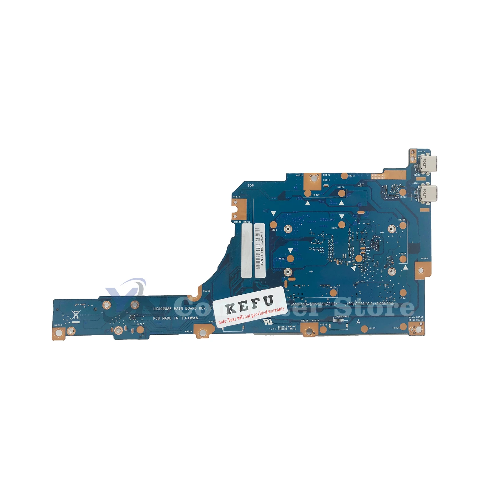 Carte mère d'ordinateur portable pour ASUS Zenbook, carte mère I5, I7, 7e, 8e, Isabel, 8G, 16G RAM, UX490UAK, UX490, UX490UA, UX490UAR, UX3490UA, UX490U