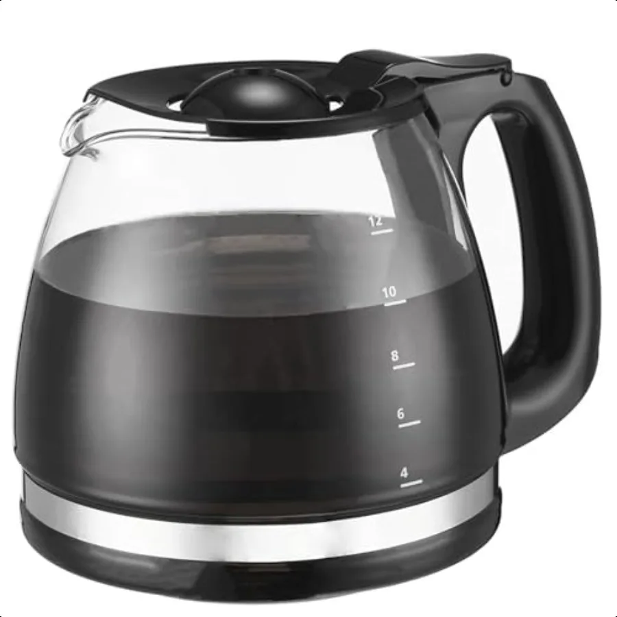 

12Cup Coffee Pot Replacement Carafe Compatible with Black and Decker Coffee Makers