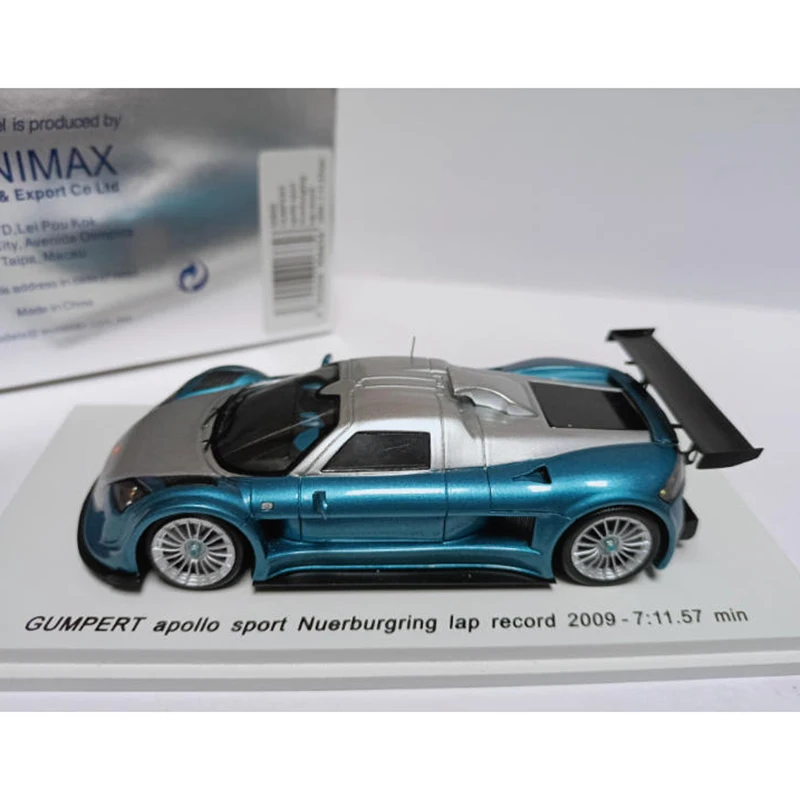

Spark 1/43 GUMPERT Apollo Nurburgring 2009 Resin Car Model Classics Adult Souvenir Gift Static Display