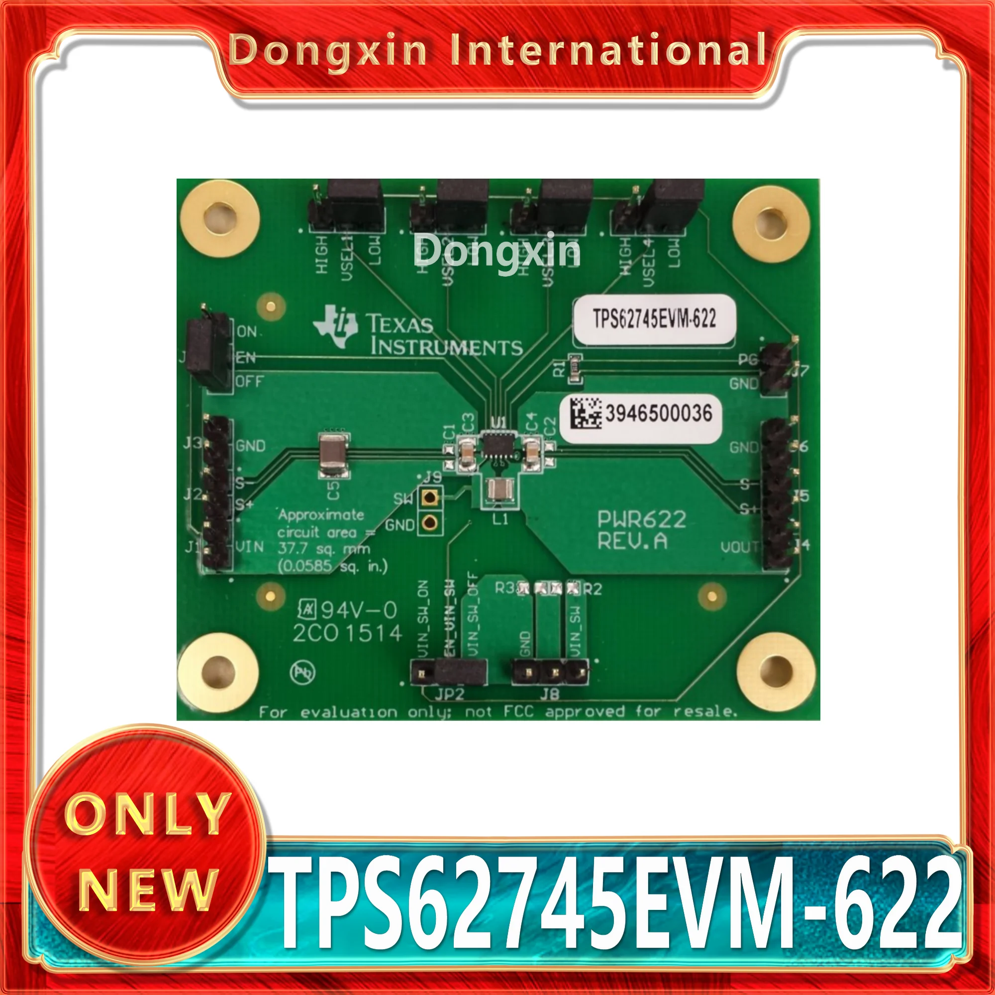 TI original genuine product TPS62745EVM-622 Ultra Low Iq, Wide VIN Step-Down Converter Evaluation Module