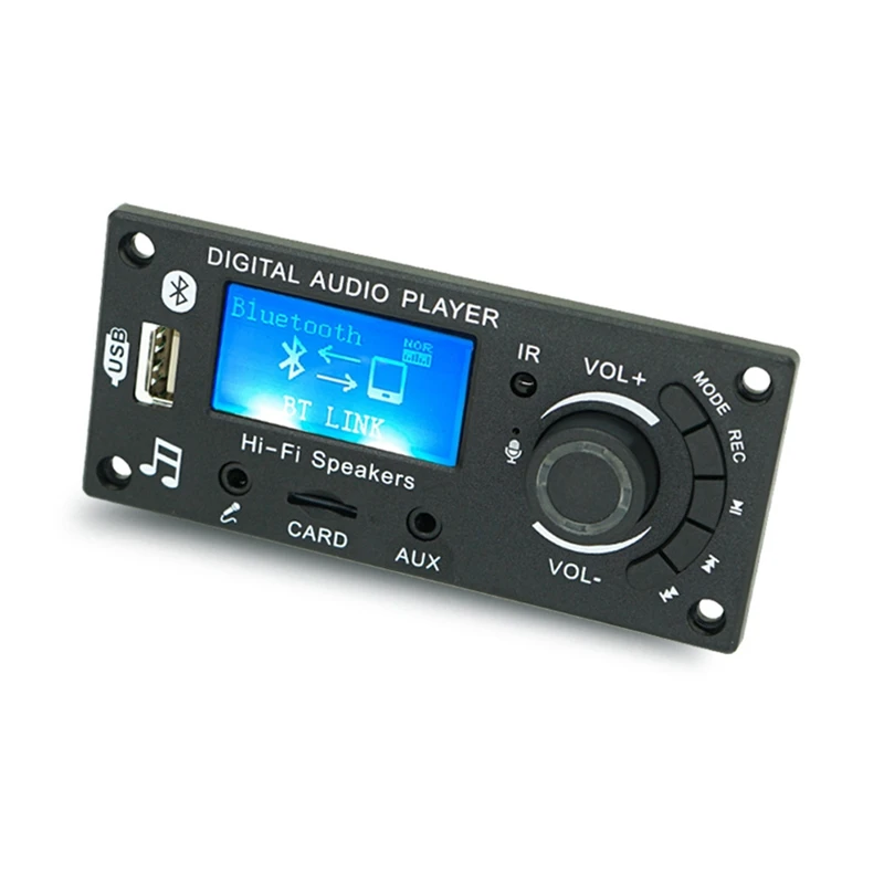 LCD Screen Display Mp3 Decoder Board Bluetooth Module DIY Products Car Audio Spare Parts Accessories Audio Amplifier Board