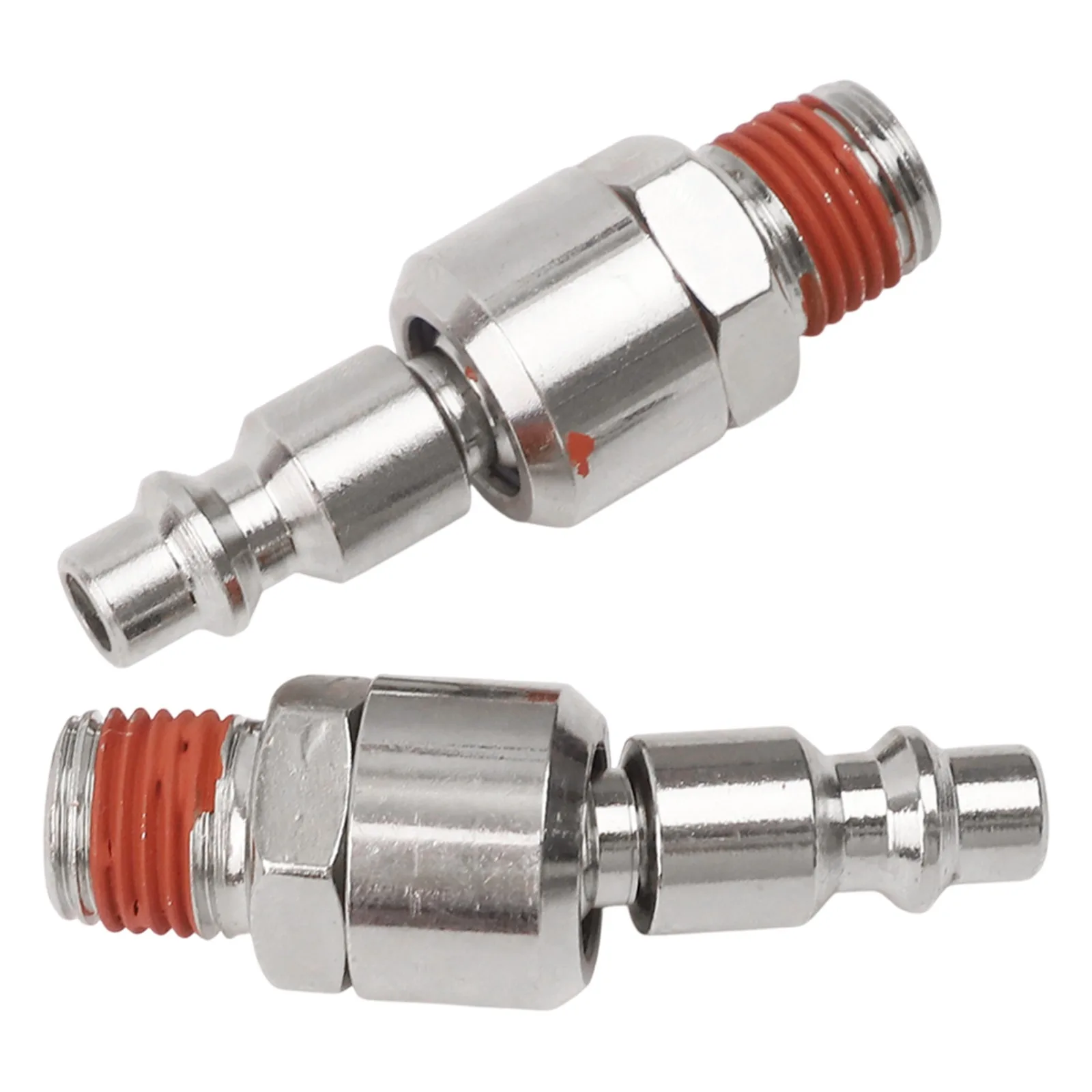 

1 4 NPT Connector Air Compressor Connector Zinc Plated Steel Construction Flexibility Features 1 4 Inch Air Connector