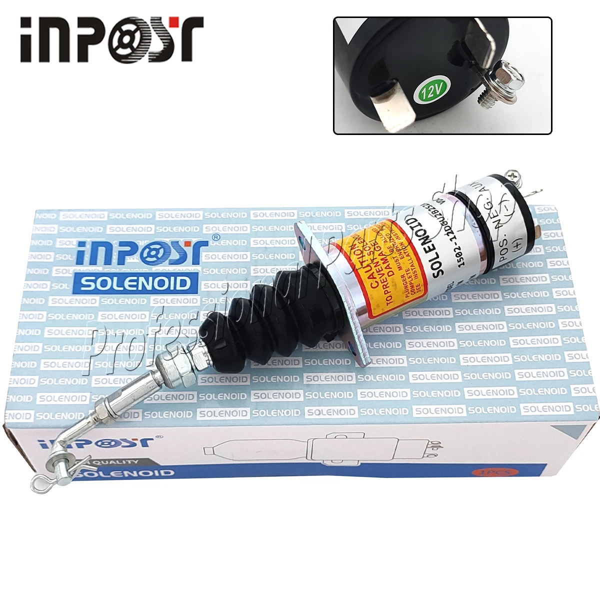 

12V 1502-12D6U2B2S2A 1502 Series Fuel Shutdown Solenoid 1502-12D6U2B2S2A 12V For WOODWARD 307-2546-00