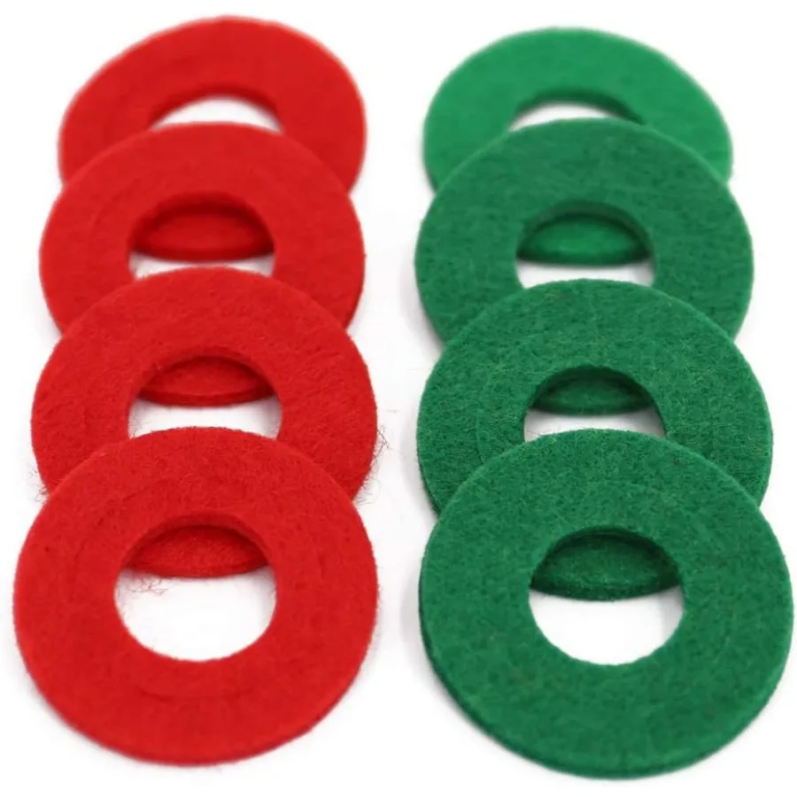 Шайбы для клемм автомобильного аккумулятора, 8 шт., 4 красных, 4 зеленых антикоррозийных протекторов для автогрузовиков, морского обслуживания