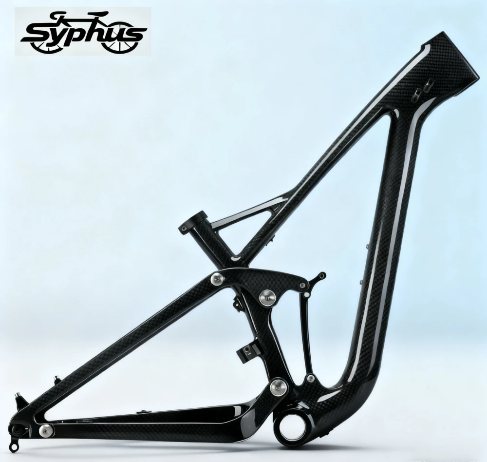 

Syphus T1000 Carbon Fiber Suspension Mountain Bike Frame UDH EPS 148mm Boost Carbon Fiber Mountain Bike Frame