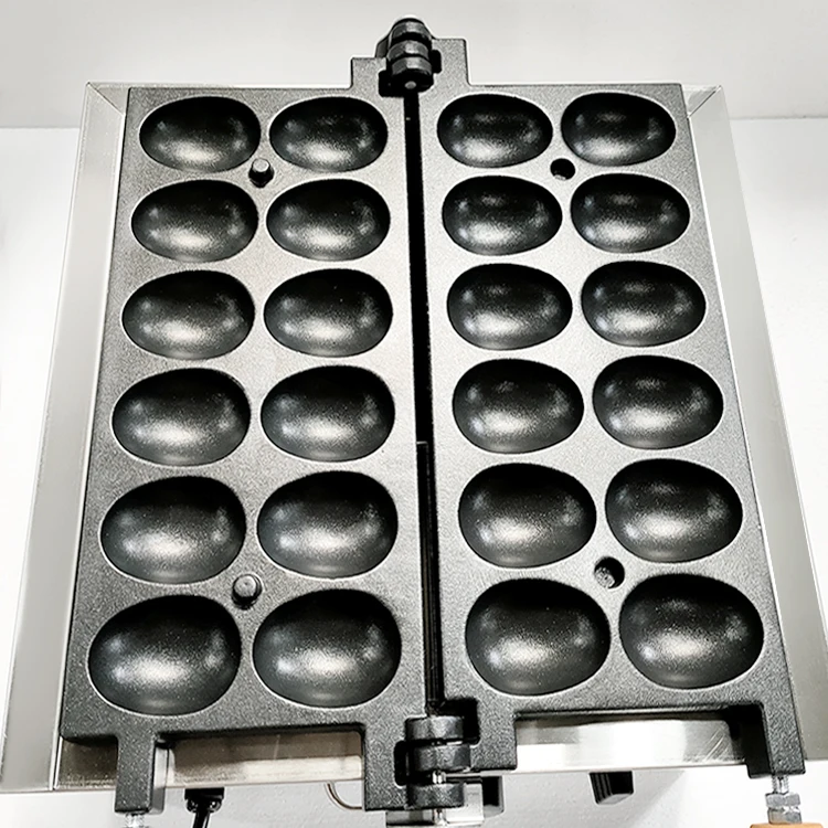 Nova chegada ovo máquina de waffle ovo ganso forma waffle fabricante de ferro ovo-forma bolo baker grill