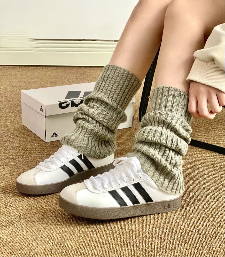 

Adidas neo Vl Court Non-slip, Durable Retro Unisex Low-Top Skate Shoes ID6015