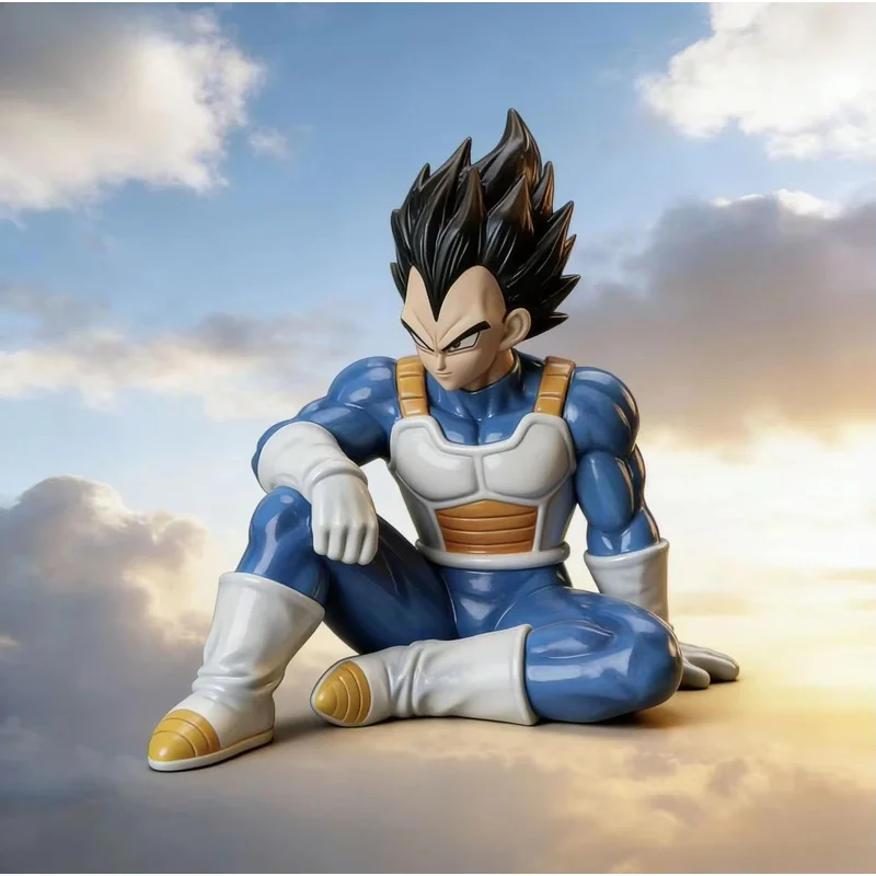 14CM Dragon Ball Sitzende Kampfanzug-Bebijita Yonsei PVC-Figur Desktop-Ornament Animation Geschenk Sammlerstück