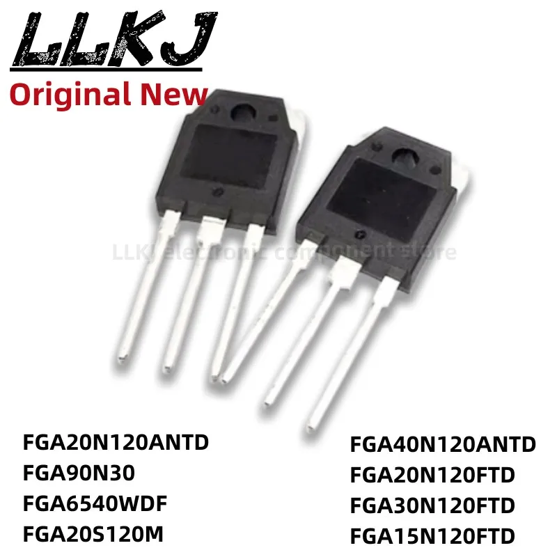 1pcs FGA20N120ANTD FGA90N30 FGA6540WDF FGA20S120M FGA40N120ANTD FGA20N120FTD FGA30N120FTD FGA15N120FTD TO3P POWER TRANSISTORS