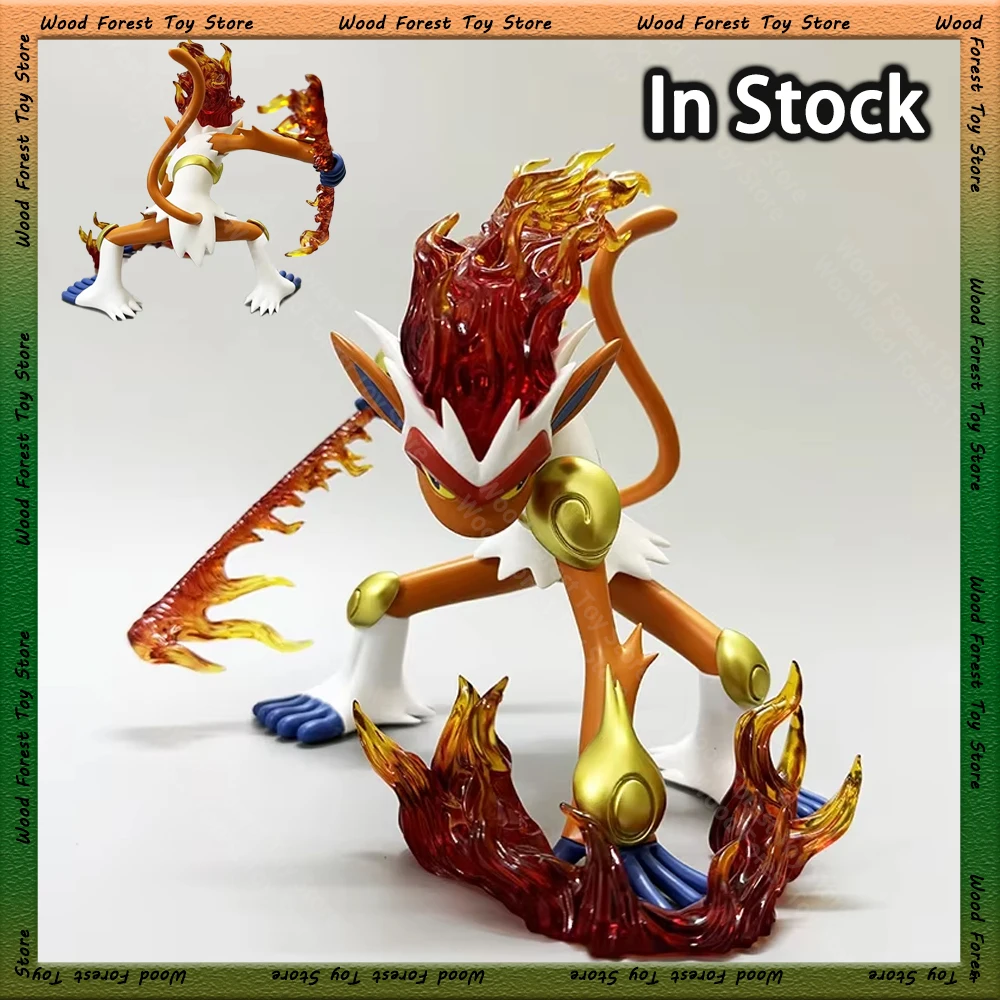 Pokemon Anime Figure Infernape Action Figure Cartoon PVC Statue Figurine Collectible Model Decor Ornament Toys Kids Xmas Gift