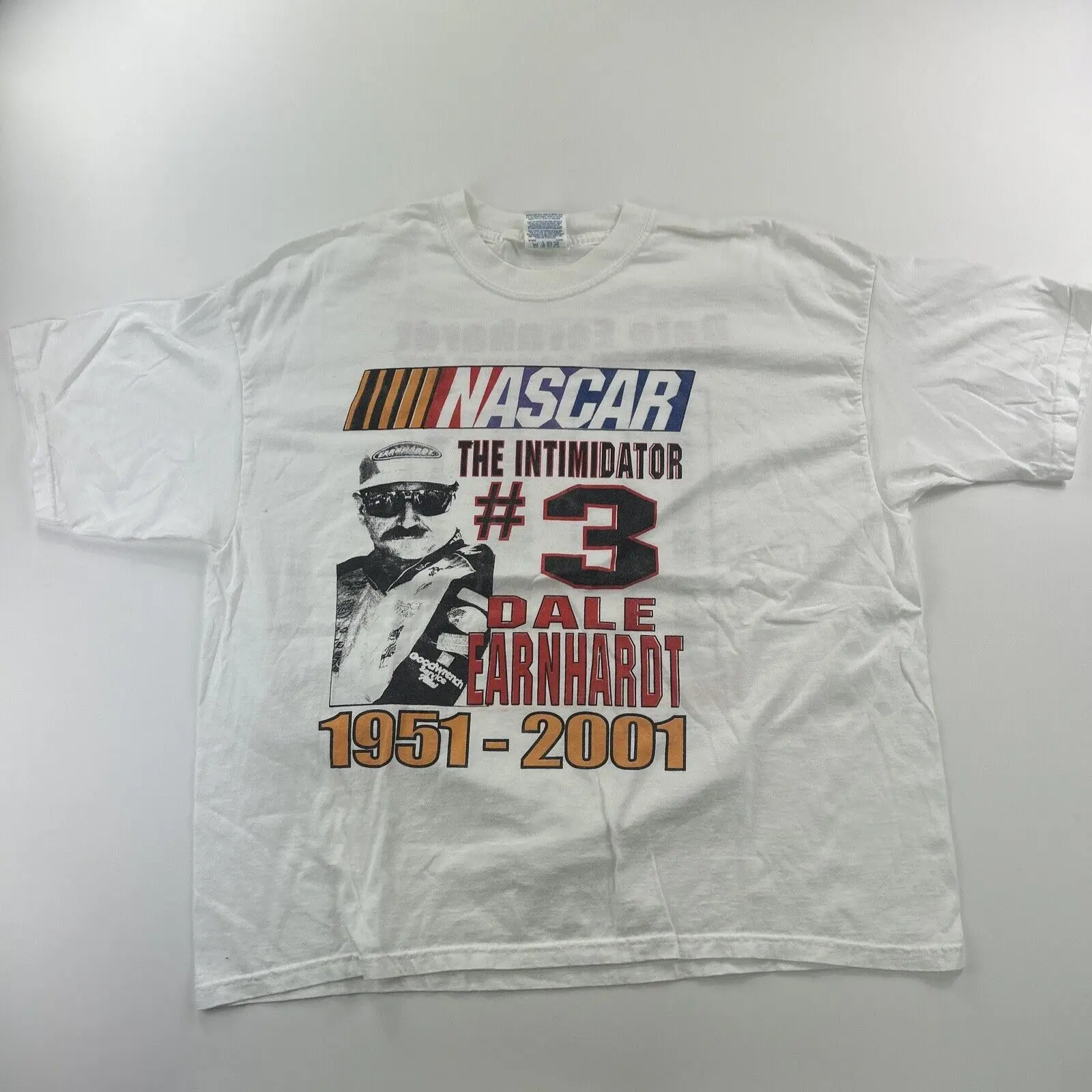 Vintage 2001 Dale Earnhardt T Shirt Size Xxl