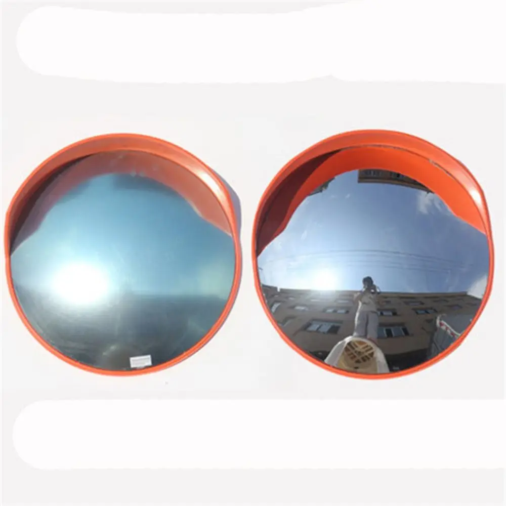 Automobiles 30/45cm Roadway Safety Traffic Driveway Security Curved Convex Mirror Road Mirrors Wide Angle