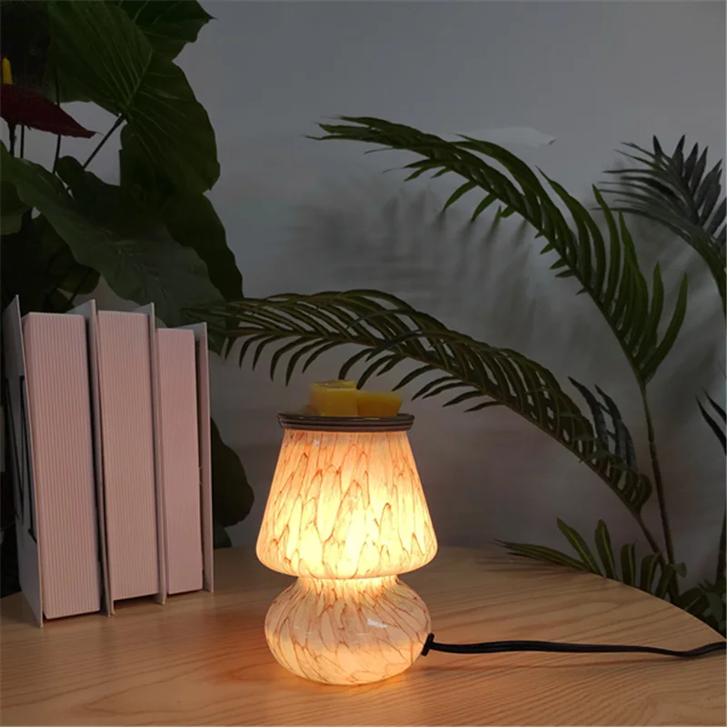 Cross-border air purification aromatherapy lamp can add essential oil diffuser heating wax melting lamp desktop decoration table