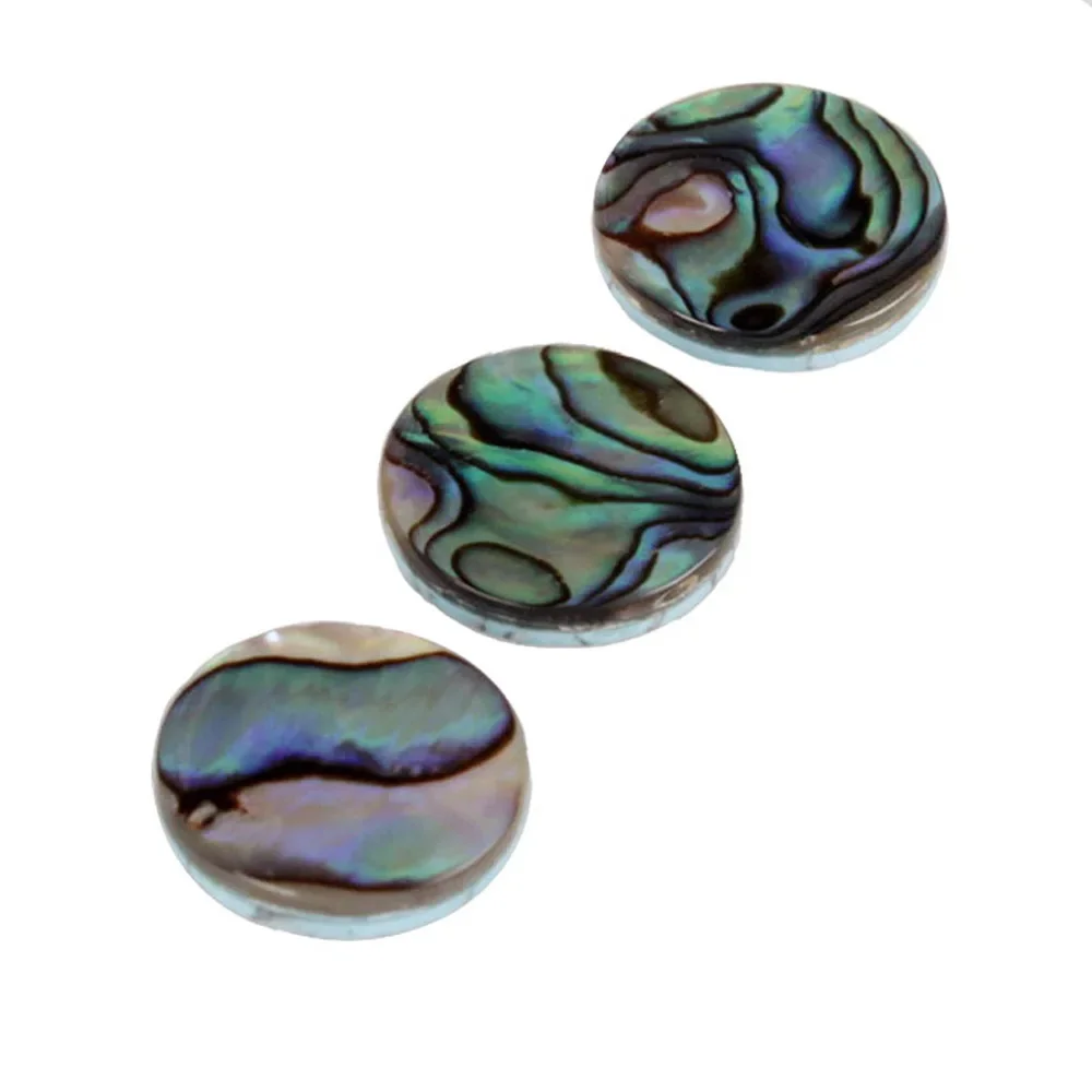 SLADE 3Pcs/Set Trumpet Buttons Trumpet Valve Cap Abalone Shell Finger Buttons Replacement Parts Brass Instrument Accessories