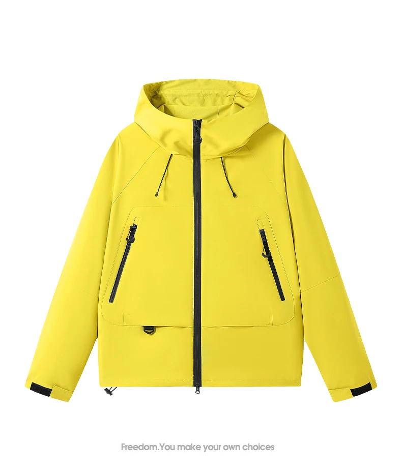 CHRLCK Wasserdichte Wanderjacken für Herren, Frühling/Herbst, winddichte Camping-Windjacke, Damen-Angel-, Trekking- und Laufjacke, Unisex – Detail 17