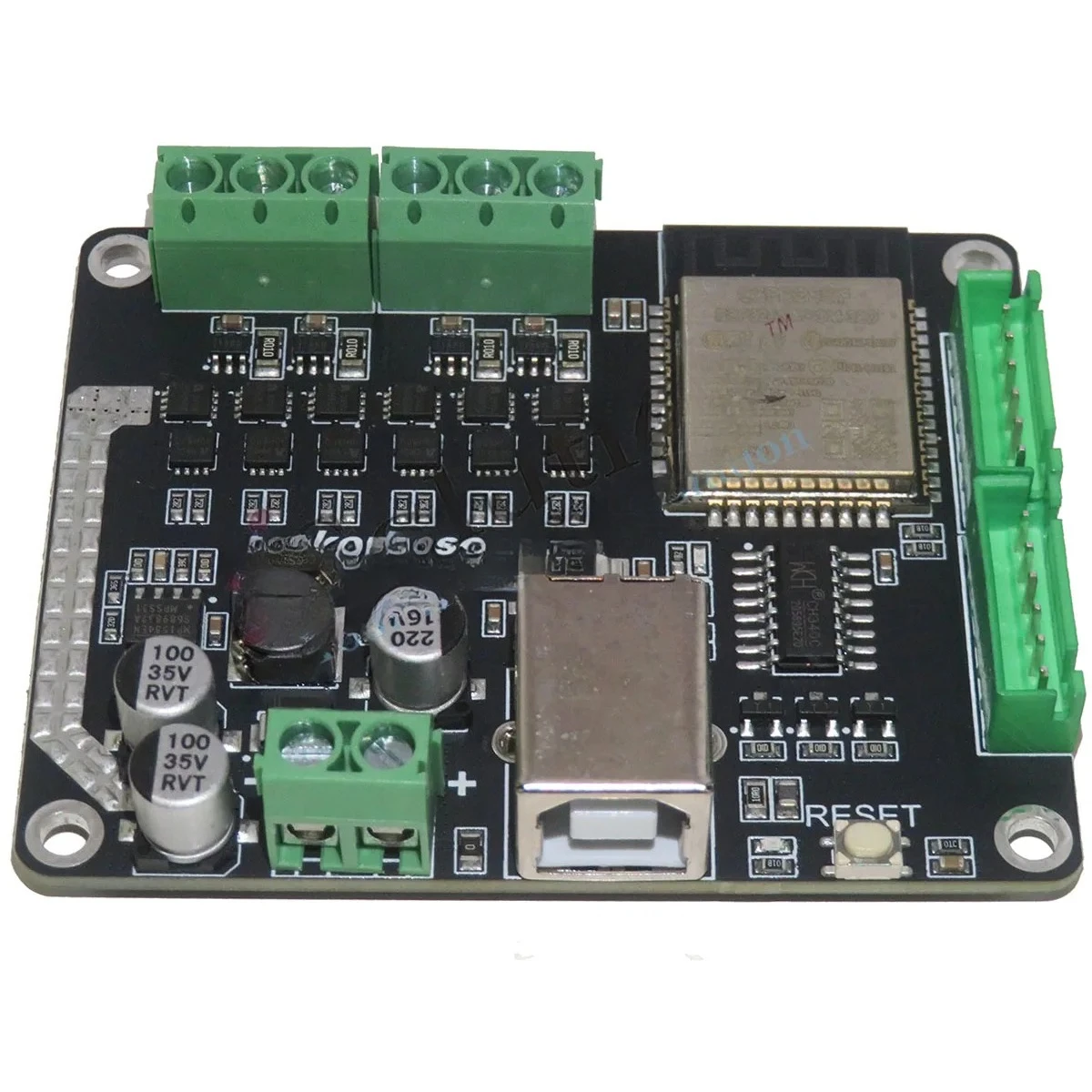 MKS ESP32 FOC V1.0 Dual Channel Brushless FOC Driver ESP32FOC Driver Controller SimpleFOC Shield BLDC Brushless Motor Servo DIY