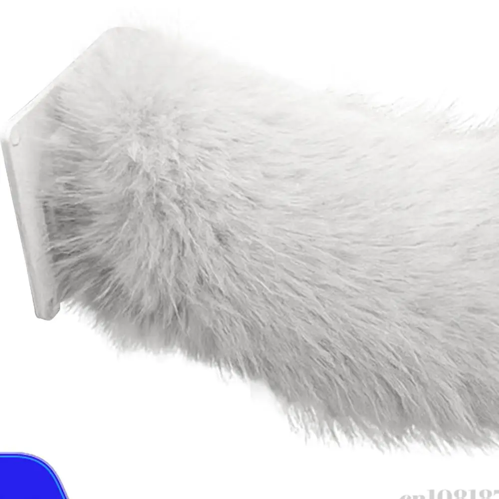 Remote Control Electric Wagging Fox Tail for Scooter Motorcycle Plush Faux Fur Car Rear Decoration Moving Animal Tail Accessory