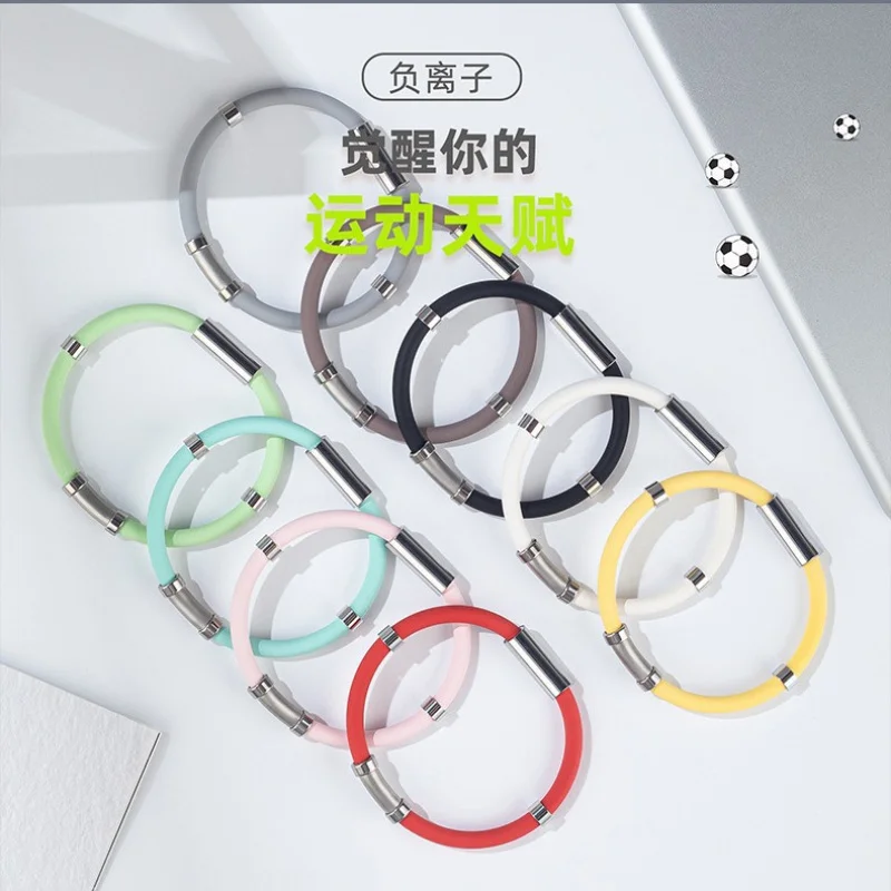 Four Rings and Eight Rings Wireless Anti-Static Wristband Negative Ion Energy Bracelet Human Body Destatic Negative Ion Silica G