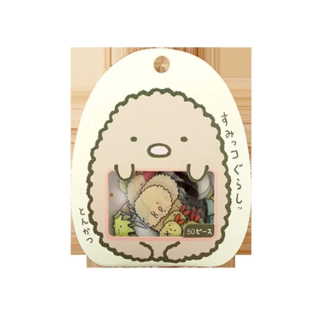 PVC Cartoon Kawaii Pvc Stickers Decoration DIY Lovely Cat Bear Sticker for Diary Transparent Good Adhesion