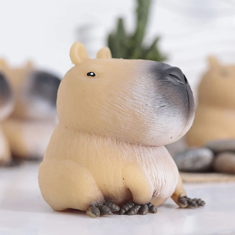 Capybara Anti Stress Fidget Toys For Anxiety Capybara Unusual Object Funny Stuff Brinquedos Para Alívio Do Estresse