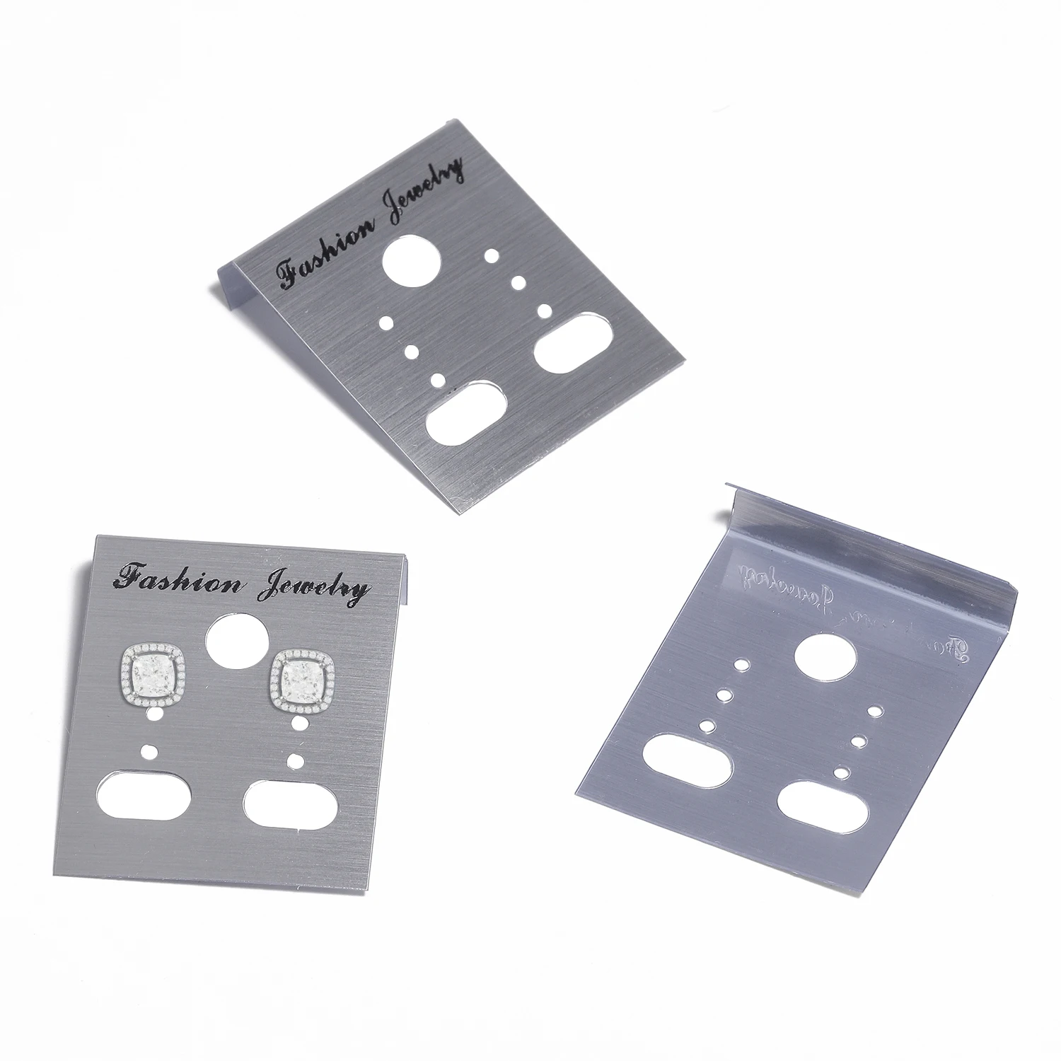 50 stücke/Packung 3,5x3cm Ohrringe Verpackungs karten Display karte für DIY Schmuck Ohrring Ohr stecker Verkaufs preis Tag Ohrring Post halter