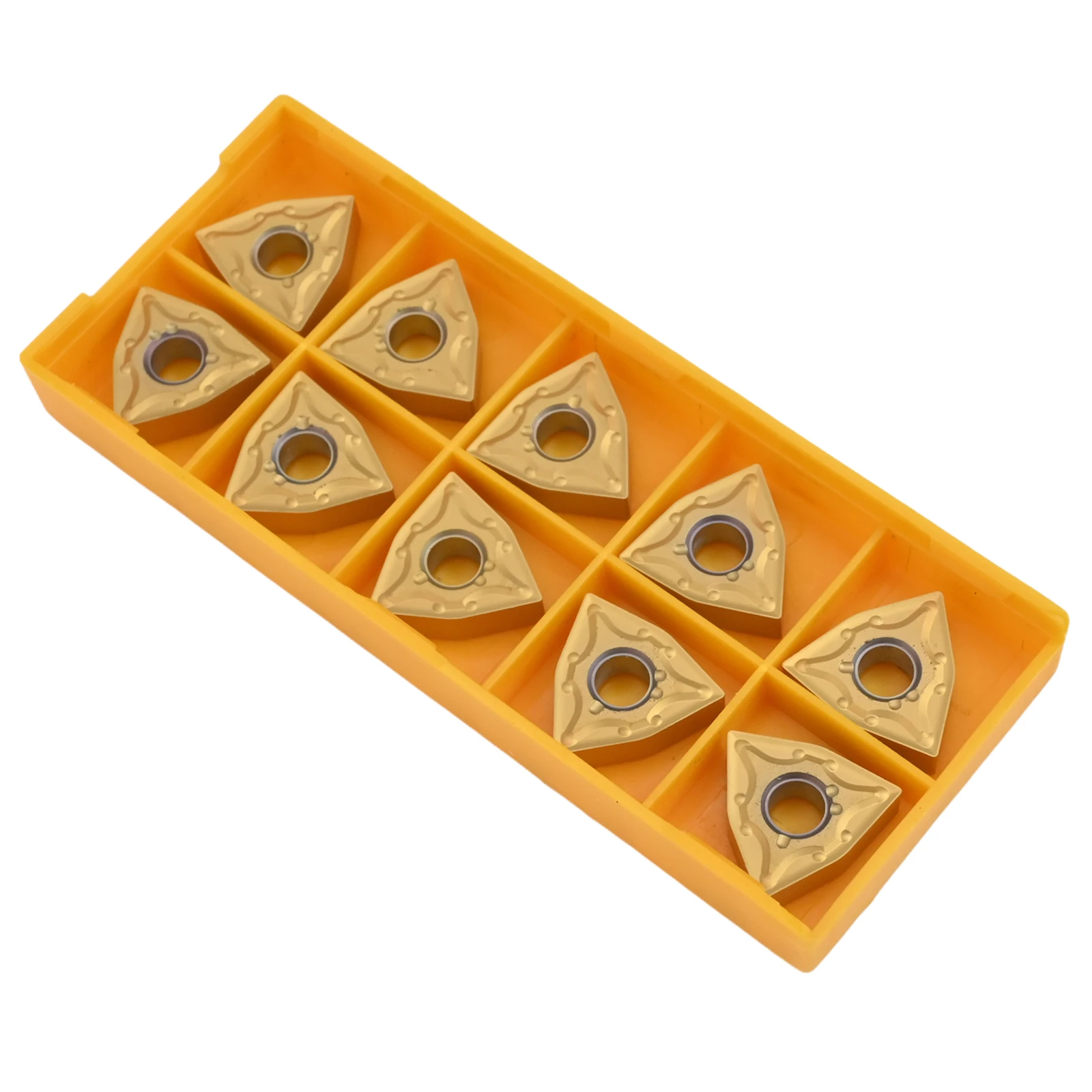 WNMG080404 for carbide Turning Inserts for Lathe Tool Holder 10 Pack for Semi Finishing and Finishing Applications