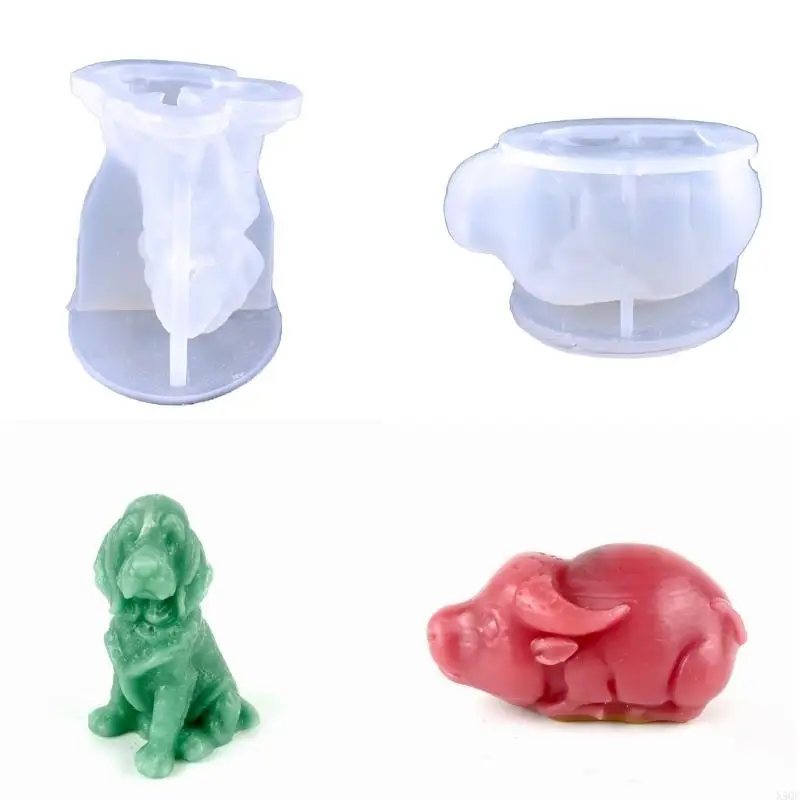 

Molds Dog Cattle Shaped Craft Art Silicone Mold for Making