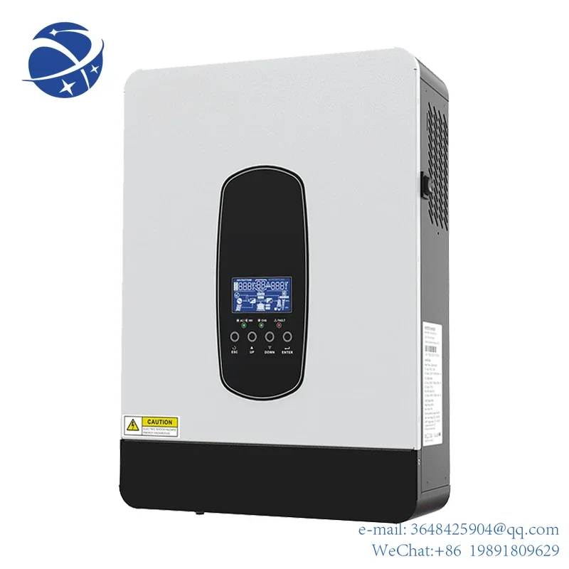 YYHC Hybrid Solar Inverter 7KW 48V Photovoltaic Hybrid Inverter 230VAC Max PV 450V Build in 110A MPPT Charger